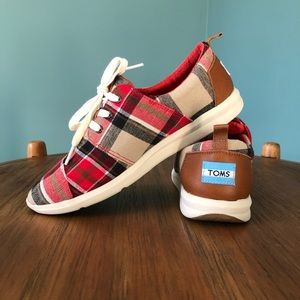 Toms plaid Del Rey sneaker